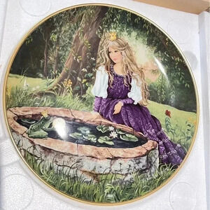 Kaiser Classic Fairy Tale "The Frog King" German Porcelain Plate Der Froschkonig